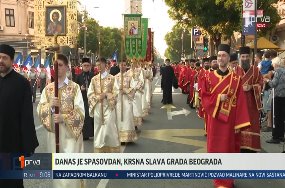 Danas je Spasovdan, krsna slava grada Beograda!