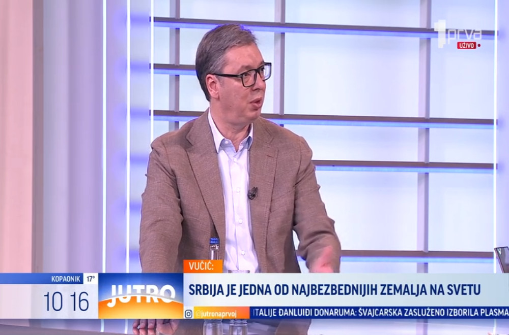 Gost "Jutra" predsednik Srbije Aleksandar Vučić