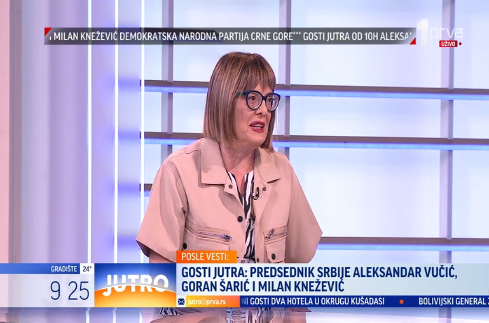 Maja Gojković govori o najvažnijim pitanjima za građane