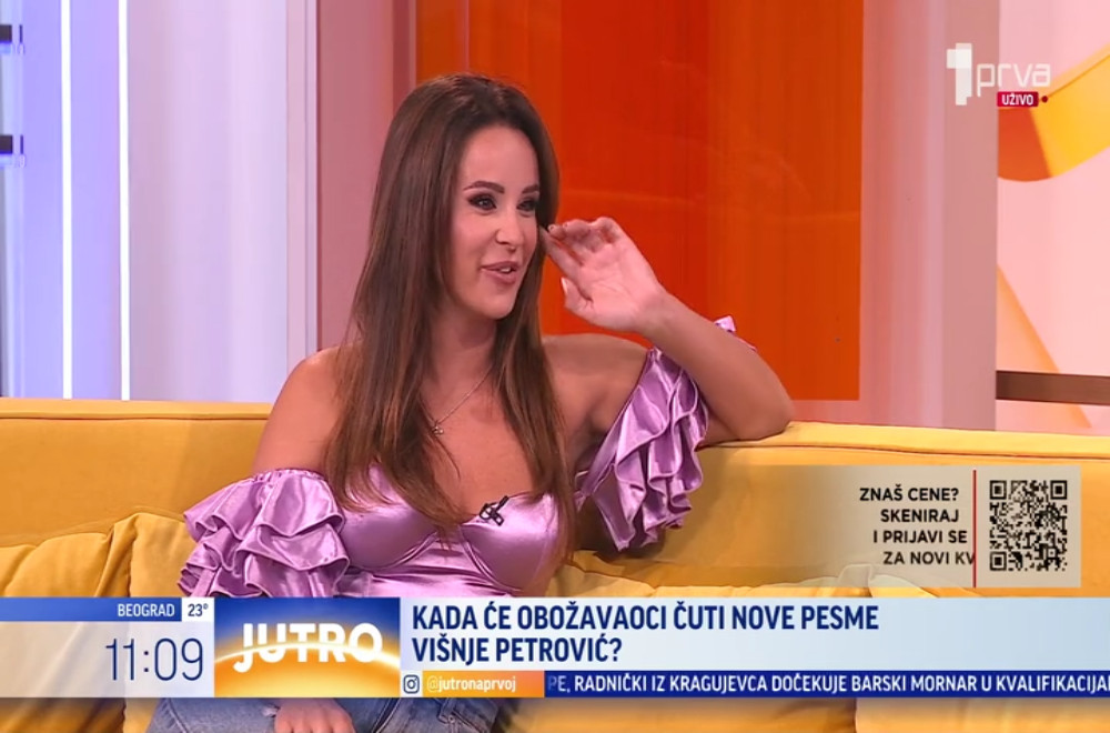 Višnja Petrović prva na estradi objavila album u delovima