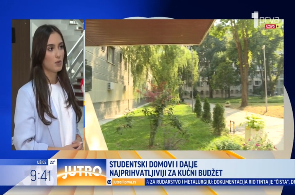 Šta studenti dobijaju u domovima za 10 hiljada dinara?