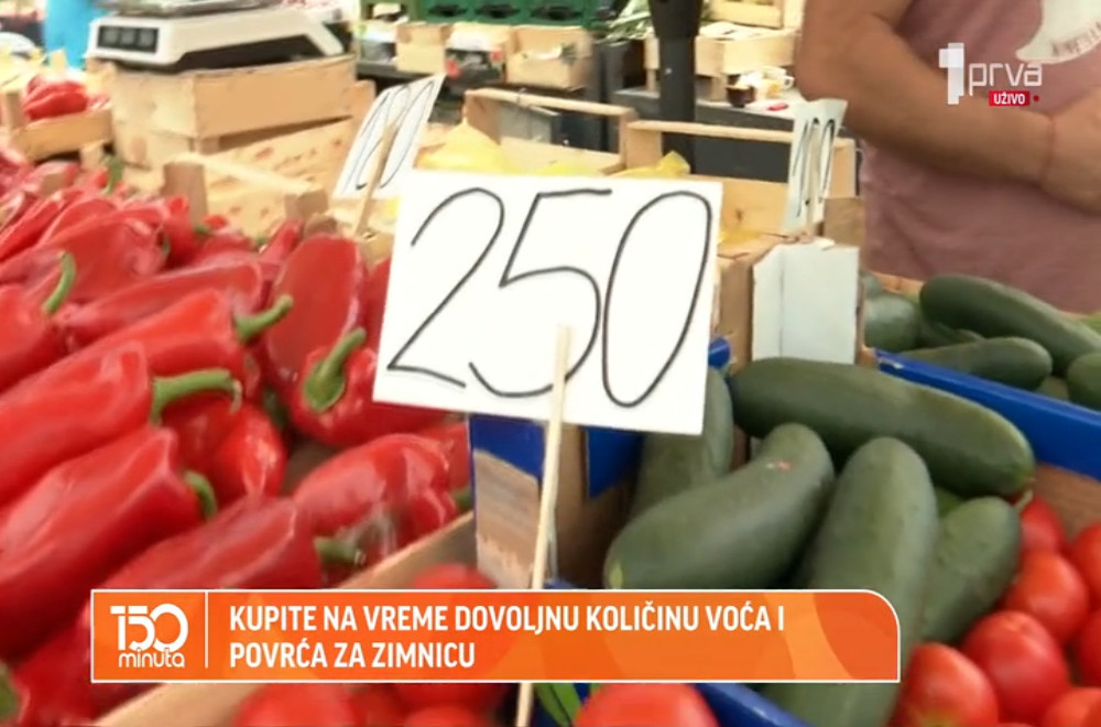 Kreće sezona zimnice: Kakva je potražnja i da li su se cene menjale u odnosu na prošlu godinu?