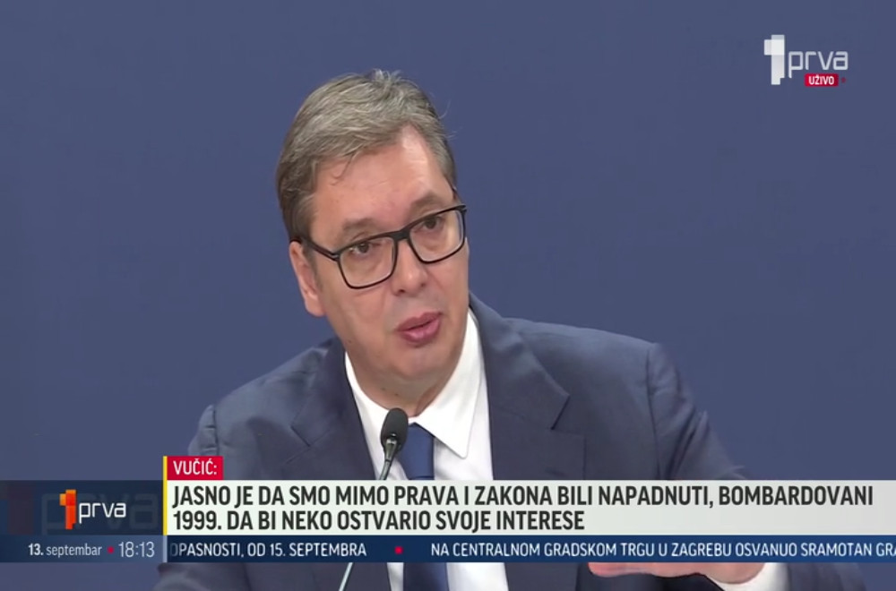 Vesti u 18h - Obraćanje Predsednika Srbije Aleksandra Vučića