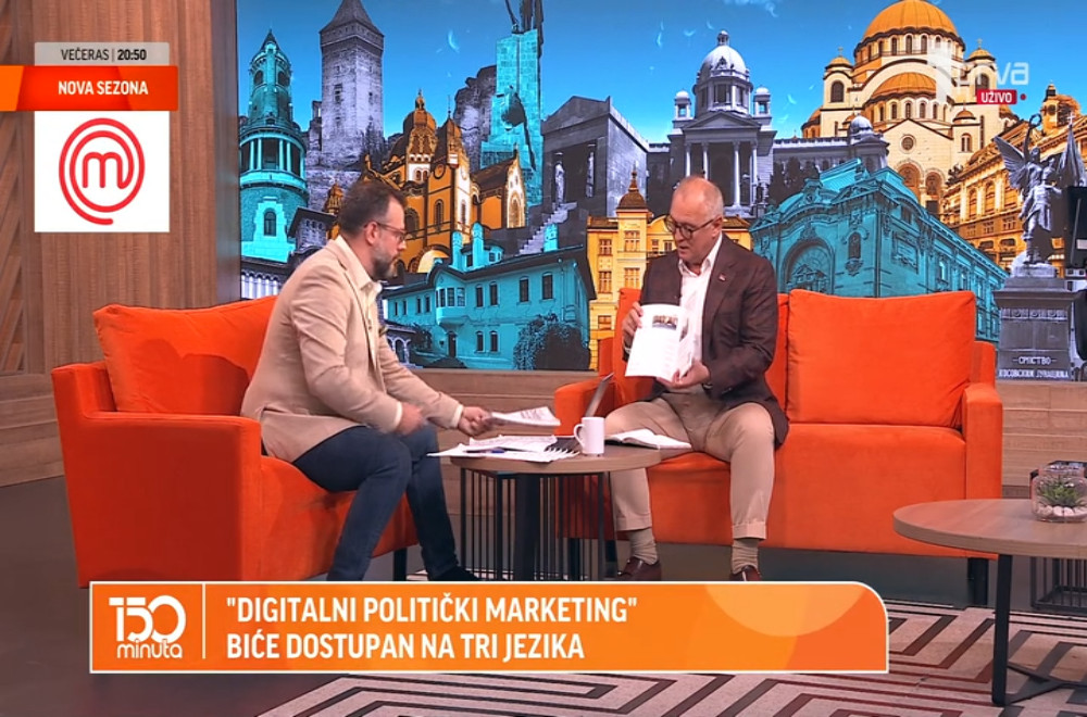 Političke kampanje na društvenim mrežama: Goran Vesić objavio udžbenik