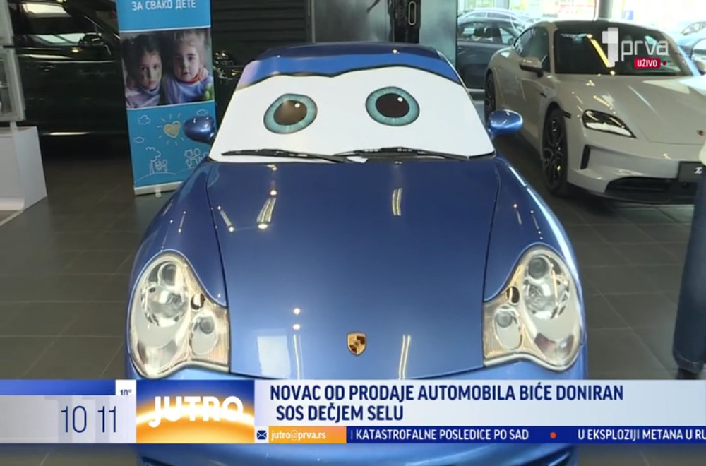 Četvorica prijatelja restaurirala stari automobil, a novac od prodaje ide SOS dečjem selu