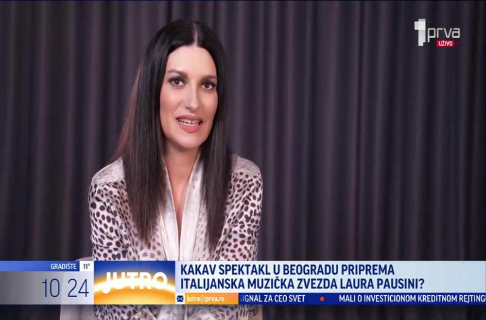 Laura Pausini nastupa u srpskoj prestonici