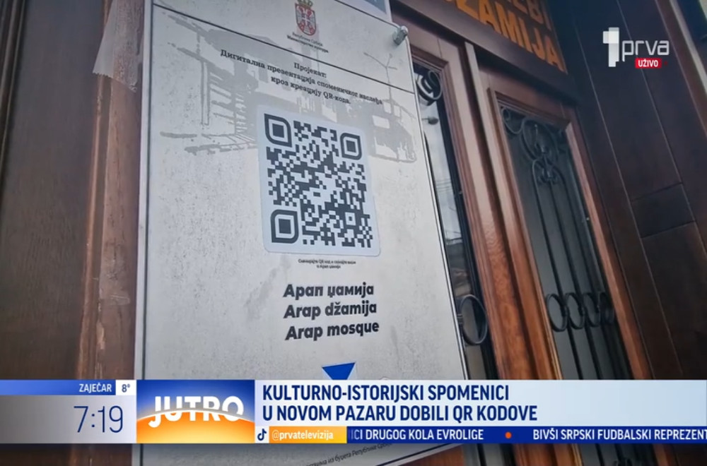 Čuveni manastiri koji su pod zaštitom UNESKA, džamije i drugi važni spomenici kulture od sada imaju i QR kodove