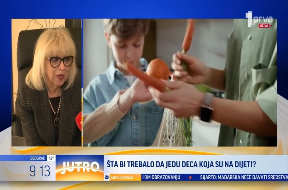 Šta bi trebalo da jedu deca koja su na dijeti?