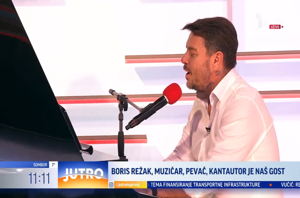 Boris Režak u studiju Prve!