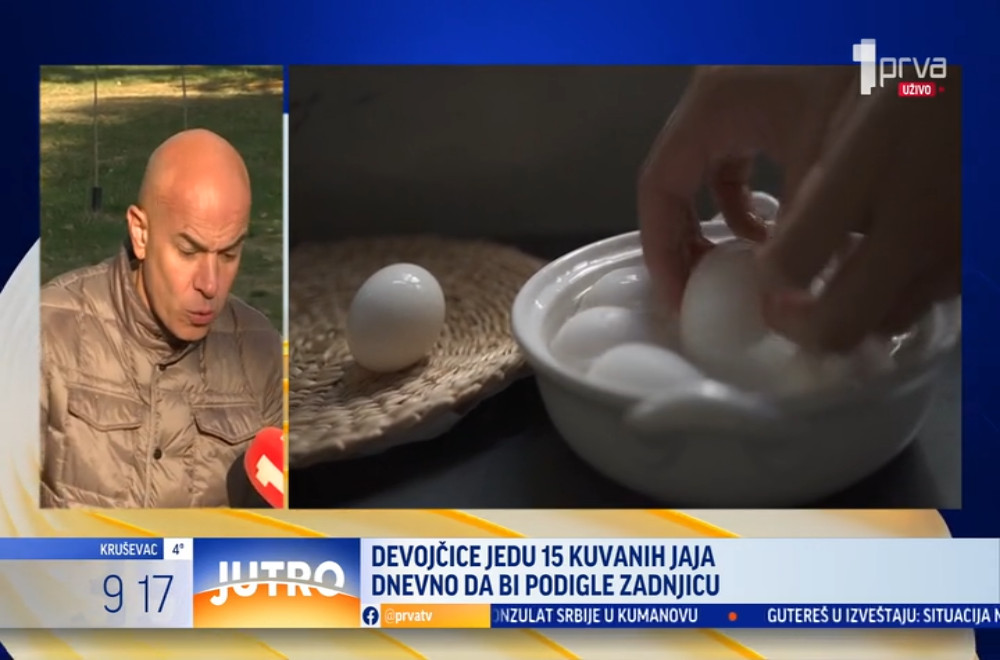 Trend sa TikToka zaludeo tinejdžerke u Srbiji: Jedu po 15 kuvanih jaja kako bi „podigle“ zadnjicu!