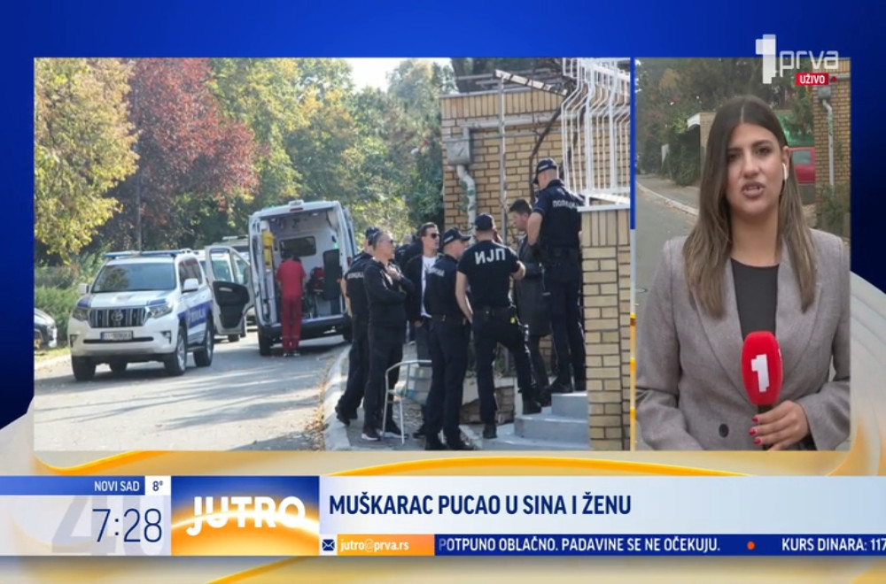 Muškarac (62) pucao u sina i suprugu, pa je posle priveden; Kakvo je zdravtsveno stanje povređenih?