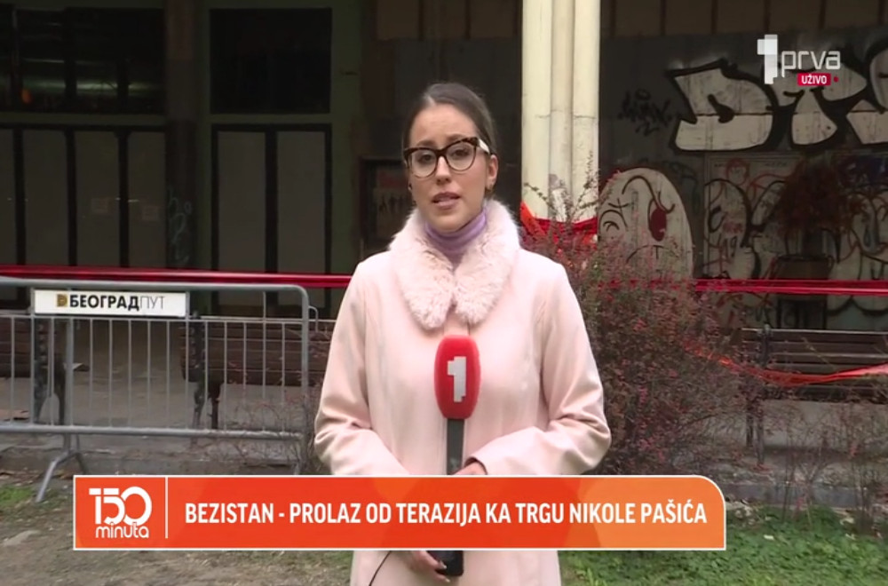 Deo “Bezistana” na Terazijama zatvroren zbog bezbednosti