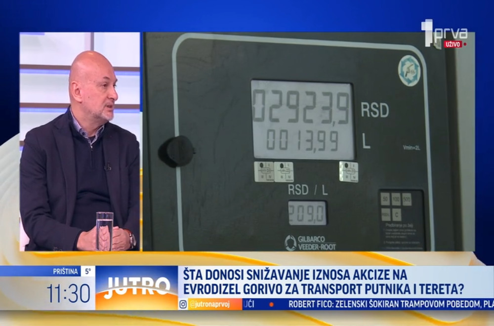 Šta donosi snižavanje iznosa akcize na evrodizel gorivo za transport  putnika i tereta?