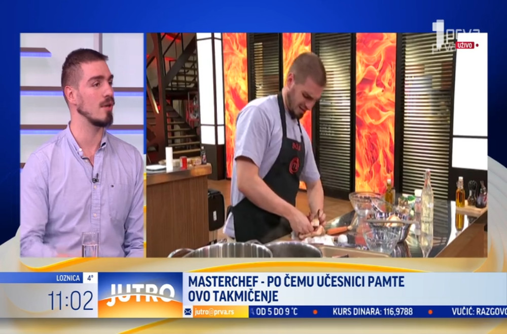 Bivši takmičar „MasterChefa Srbija“ Bojan Ćirović o učešću u popularnom takmičenju