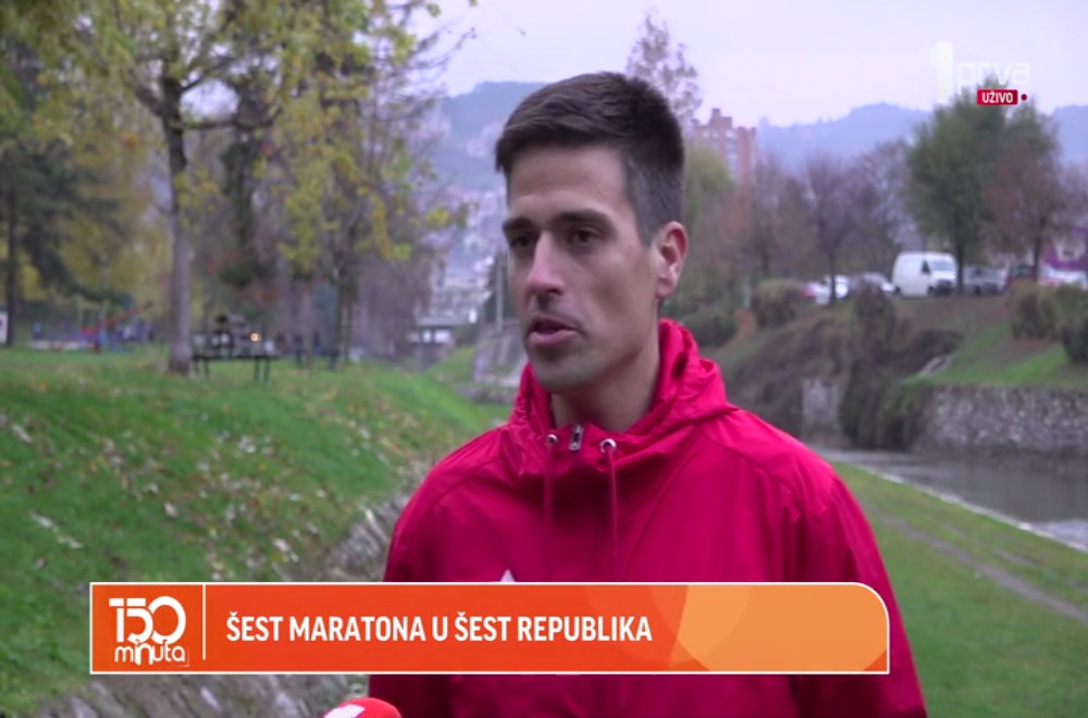 Užičanin Lazar je ove godine istrčao 6 maratona u 6 republika