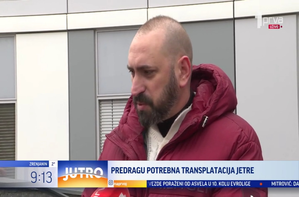 Predrag Stamenković je sam našao donora za transplataciju jetre, ali potreban mu je novac za operaciju u Turskoj!