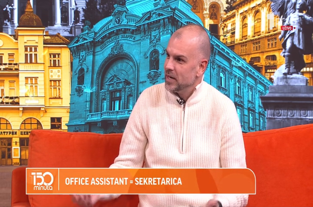 Kada smo sa sekretarice prešli na office asistenta, objasnio nam je Miloš Turinski!