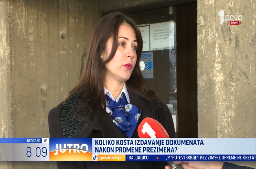 Koliko košta zamena dokumenata nakon promene prezimena?