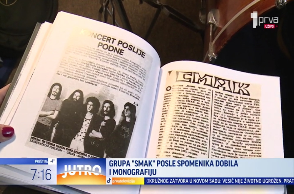 Čuvena grupa Smak dobila monografiju