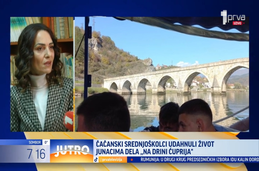 Profesorka srpskog podstakla učenike da više čitaju tako sto im je organizovala odlazak na Drinu – evo zbog čega!