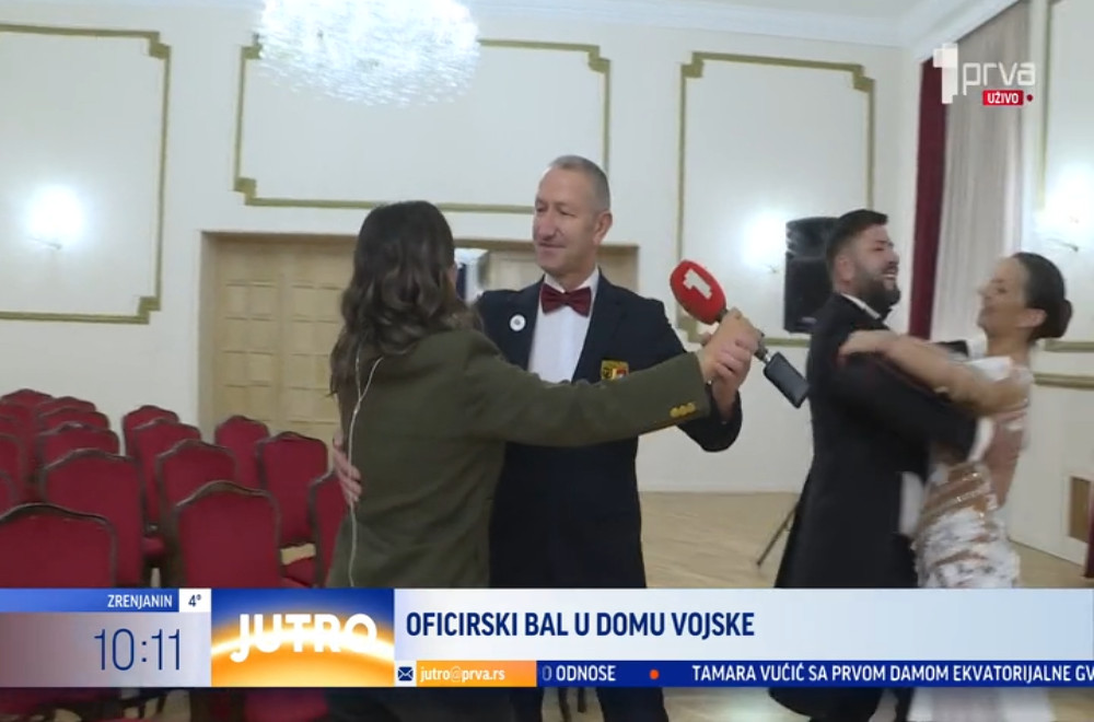 Oficirski bal u Domu Vojske, povodom Dana veterana