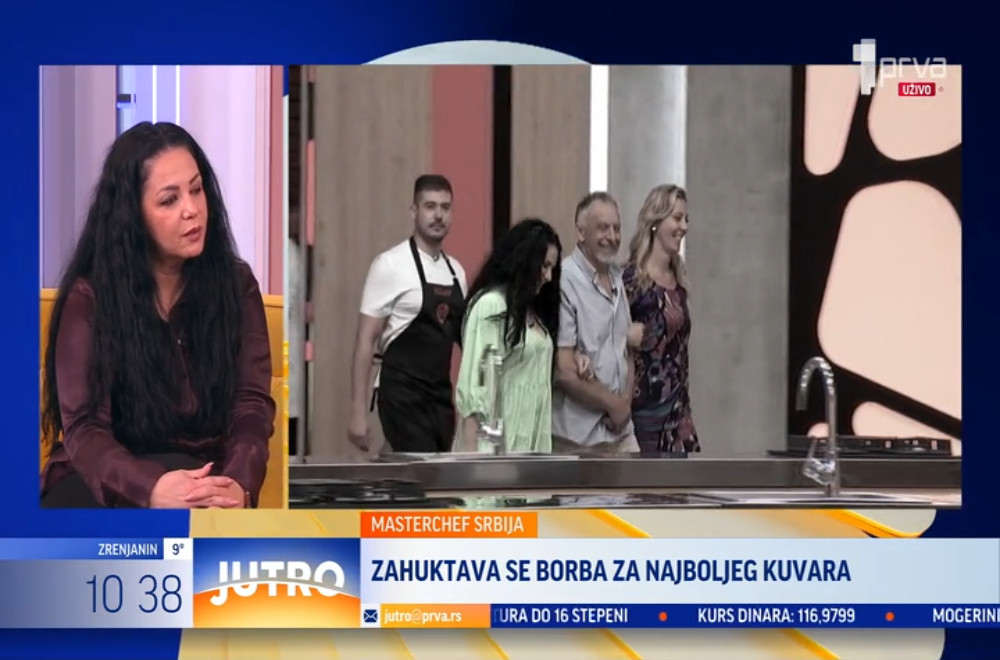 Laura Vlašković, bivša učesnica MasterChef-a je gost “Jutra”