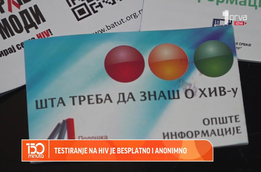 Organizovano besplatno i anonimno testiranje na HIV, hepatitis B i hepatitis C