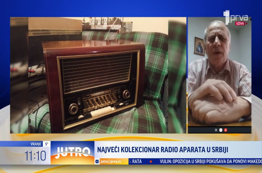 On je nastariji kolekcionar starih radio aparata u Srbiji i svaki od njih radi bez problema