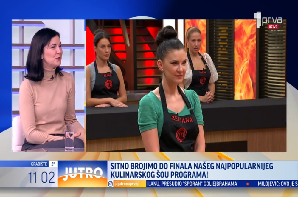 Sitno brojimo do finala MasterChefa, a da li bi Željana nešto promenila u svom učešću?