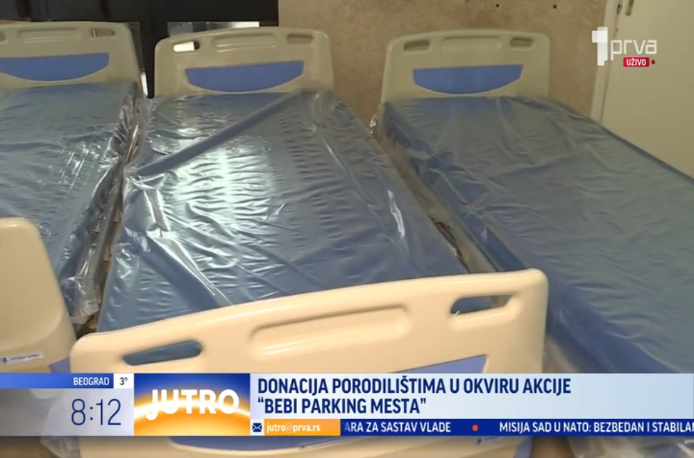 Novcem od plaćanja parkinga kupljena je medicinska oprema za četiri beogradska porodilišta!