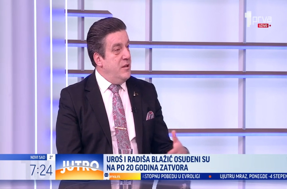 O sudskim presudama Uroša i Radiše Blažića govorili su Nebojša Perović i Mirosav Todorović