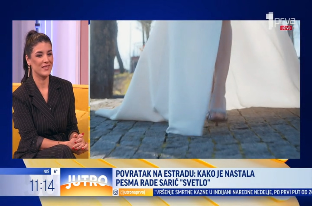 Rada Sarić se numerom „Svetlo“ vratila na muzičku scenu!