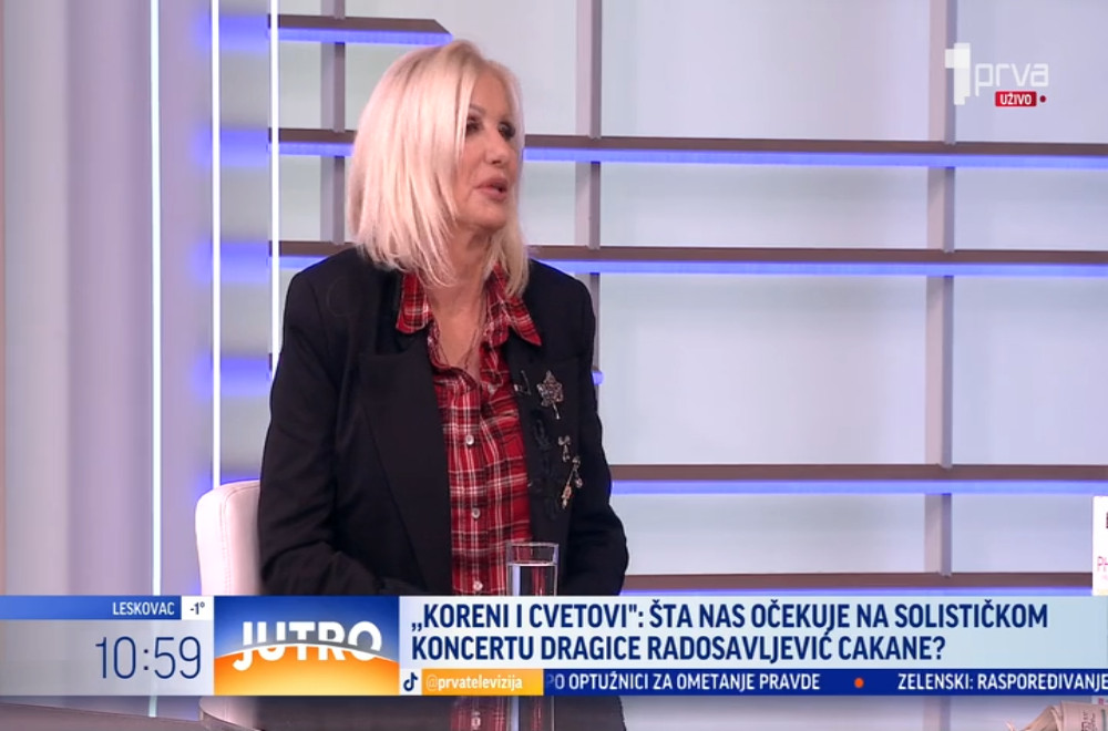 Dragica Radosavljević Cakana o koncertu u MTS dvorani: Ko će biti njeni specijalni gosti?