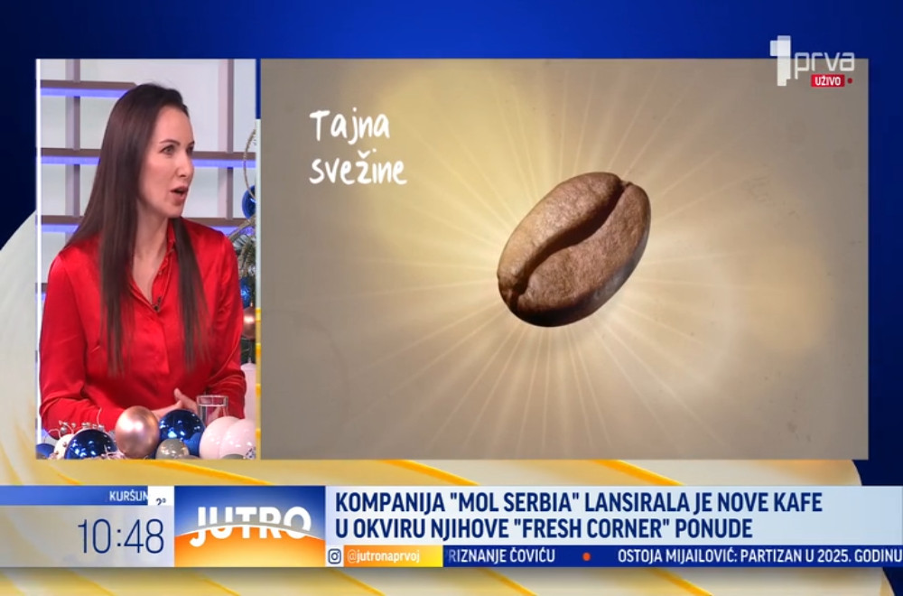 Kompanija Mol Serbia lansirala je nove vrste kafa!