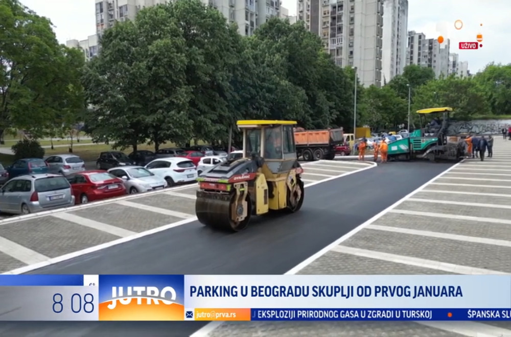 Parking u Beogradu biće skuplji od prvog januara