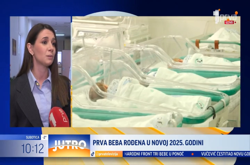 Prva beba u 2025. godini rođena sekund iza ponoći