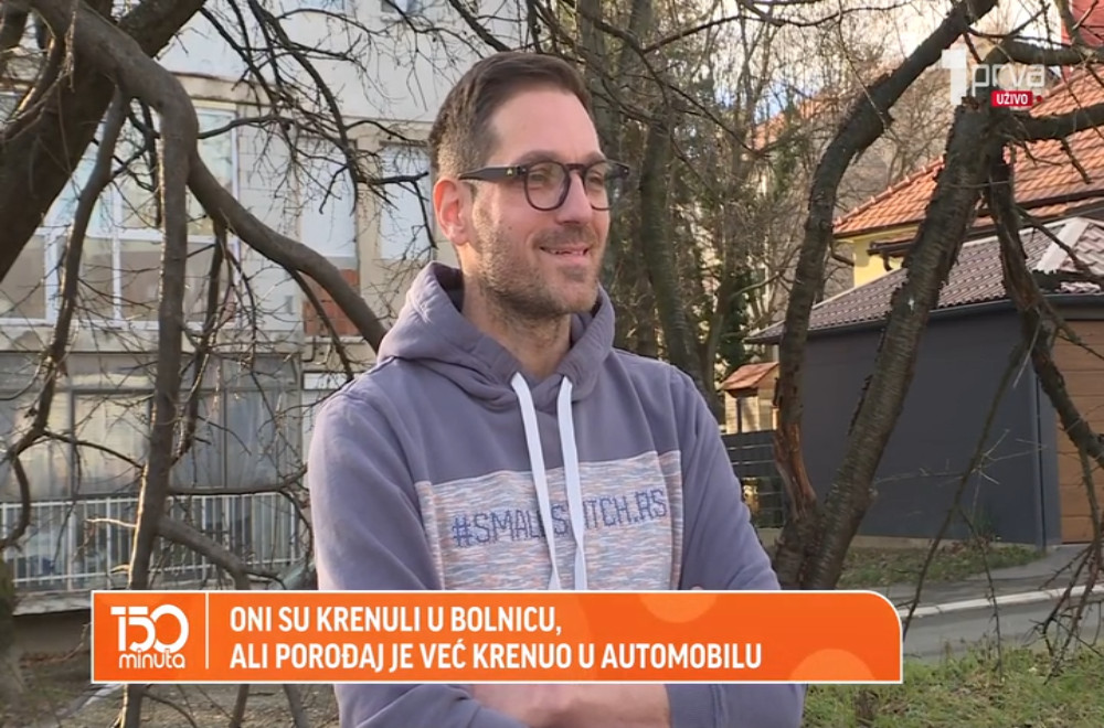 Milan je svoju ženu porodio u automobilu! On je hrabar Beograđanin...