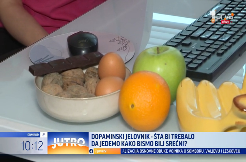 Dopaminski jelovnik: Šta bi trebalo da jedemo kako bismo bili srećni?